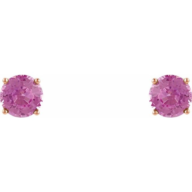 Natural Pink Sapphire | Round | 5mm