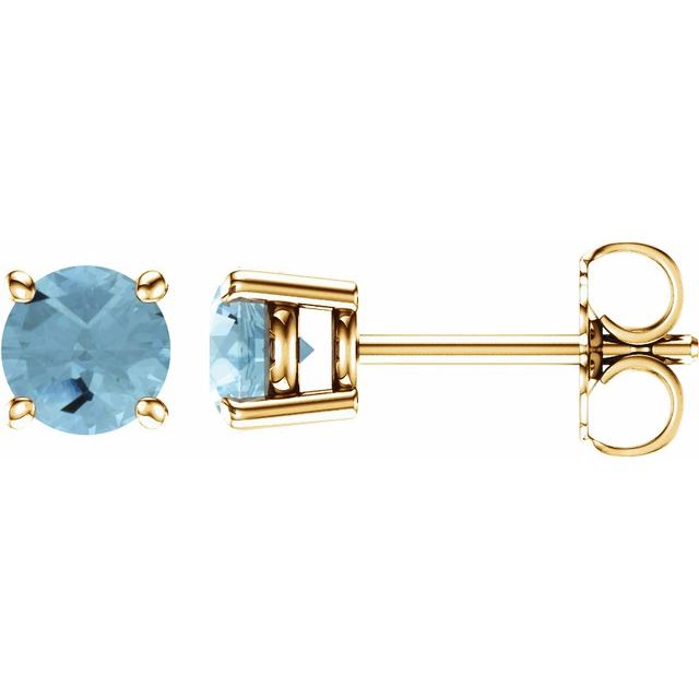 Natural Aquamarine | Round | 5mm