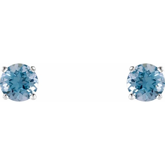 Natural Aquamarine | Round | 5mm