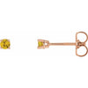 Natural Yellow Sapphire | Round | 2.5mm