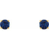 Lab-Grown Blue Sapphire | Round | 4mm | Natural Blue Sapphire | Round | 4mm
