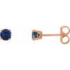 Lab-Grown Blue Sapphire | Round | 4mm | Natural Blue Sapphire | Round | 4mm