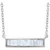 Natural Diamond | Straight baguette | 2.4 x 1.2mm