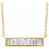 Natural Diamond | Straight baguette | 2.4 x 1.2mm