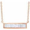 Natural Diamond | Straight baguette | 2.4 x 1.2mm