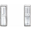 Natural Diamond | Straight baguette | 4 x 2mm