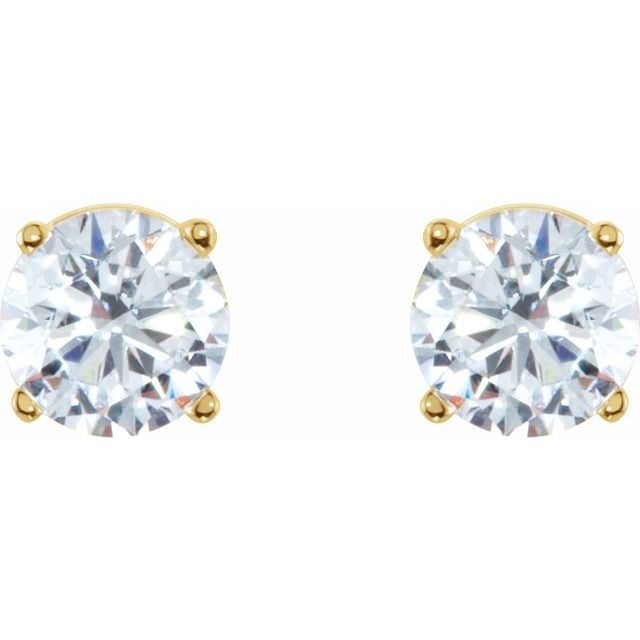 Natural Diamond | Round | 5mm :: 1 Ctw | Natural Diamond | Round | 6.3mm :: 2 Ctw | Natural Diamond | Round | 3.4mm :: 1/3 Ctw | Natural Diamond | Round | 3.2mm :: 1/4 Ctw