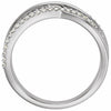 122775 / Ring / Set / 14K White / Lab-Grown Diamond / Round / 1.1 Mm / Polished / 1/5 Ctw Lab Grown Diamond Ring