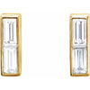 Natural Diamond | Straight baguette | 4 x 2mm