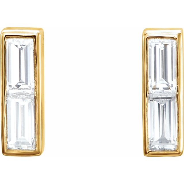 Natural Diamond | Straight baguette | 4 x 2mm