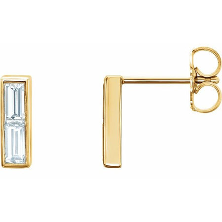 Natural Diamond | Straight baguette | 4 x 2mm