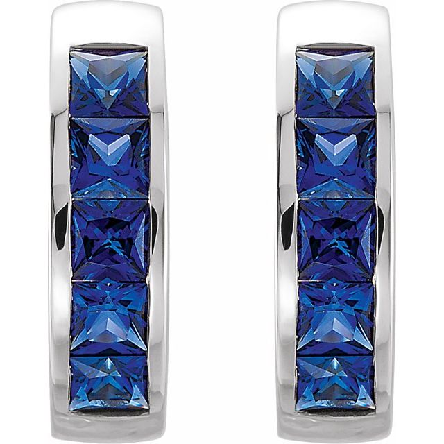 Lab-Grown Blue Sapphire | Square | 2.5 x 2.5mm