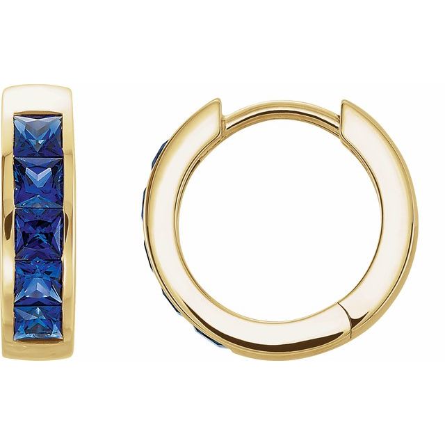 Lab-Grown Blue Sapphire | Square | 2.5 x 2.5mm