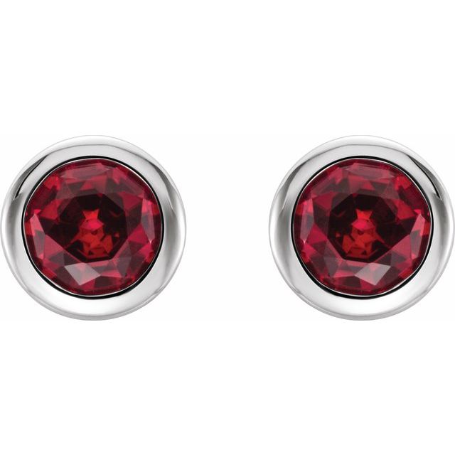 Natural Ruby | Round | 4mm | Lab-Grown Ruby | Round | 4mm