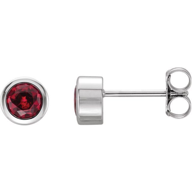 Natural Ruby | Round | 4mm | Lab-Grown Ruby | Round | 4mm