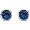Natural Blue Sapphire | Round | 4mm | Lab-Grown Blue Sapphire | Round | 4mm