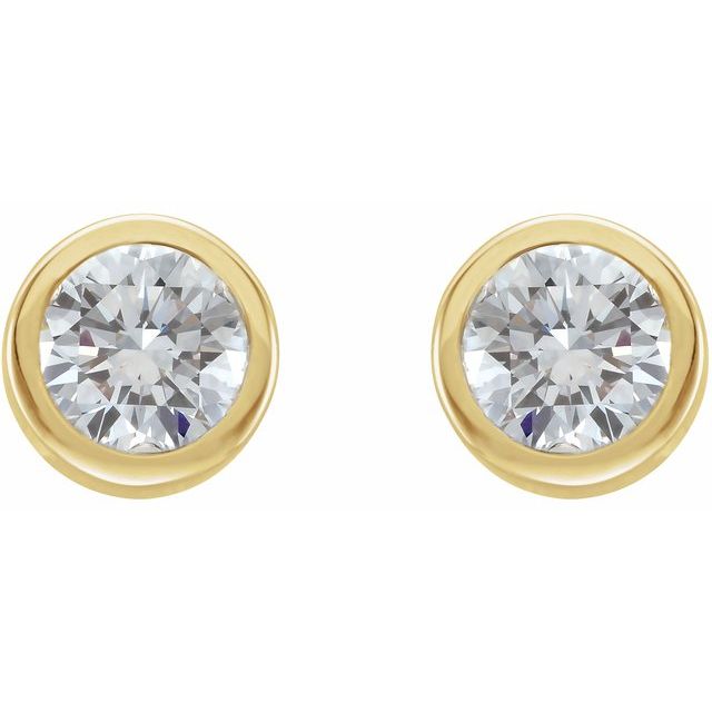 Natural Diamond | Round | 4mm :: 1/2 Ctw | Natural Diamond | Round | 3.4mm :: 1/3 Ctw