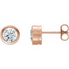 Natural Diamond | Round | 4.5mm :: 3/4 Ctw | Natural Diamond | Round | 5.2mm :: 1 Ctw