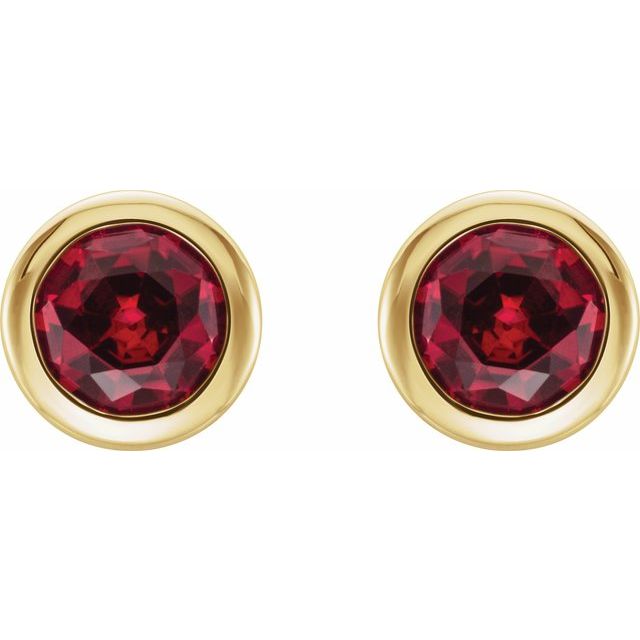 Natural Ruby | Round | 4mm | Lab-Grown Ruby | Round | 4mm
