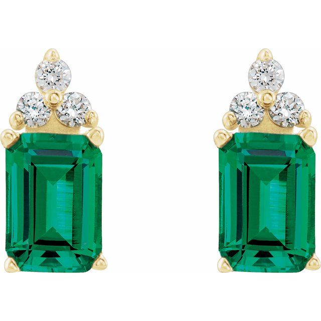 Lab-Grown Emerald | Emerald | 7 x 5mm