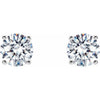 Lab-Grown Diamond | Round | 5.75mm :: 1 1/2 Ctw | Lab-Grown Diamond | Round | 6.3mm :: 2 Ctw | Natural Diamond | Round | 5mm :: 1 Ctw