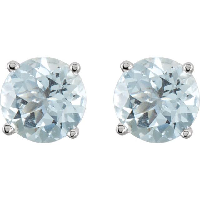 Natural Aquamarine | Round | 6mm