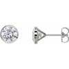 Natural Diamond | Round | 3mm :: 1/5 Ctw | Natural Diamond | Round | 3.4mm :: 1/3 Ctw | Natural Diamond | Round | 4.1mm :: 1/2 Ctw | Natural Diamond | Round | 4.4mm :: 5/8 Ctw | Natural Diamond | Round | 6.5mm :: 2 Ctw | Lab-Grown Diamond | Round | 6.5mm :: 2 Ctw