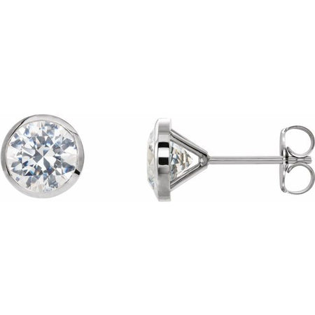Natural Diamond | Round | 3mm :: 1/5 Ctw | Natural Diamond | Round | 3.4mm :: 1/3 Ctw | Natural Diamond | Round | 4.1mm :: 1/2 Ctw | Natural Diamond | Round | 4.4mm :: 5/8 Ctw | Natural Diamond | Round | 6.5mm :: 2 Ctw | Lab-Grown Diamond | Round | 6.5mm :: 2 Ctw