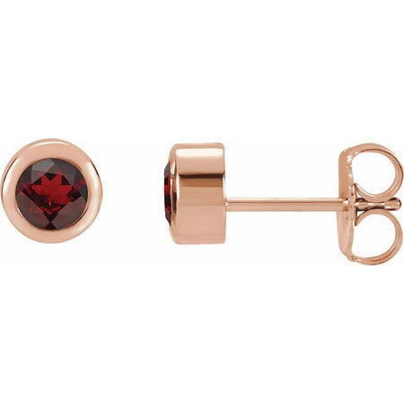 Natural Mozambique Garnet | Round | 4mm