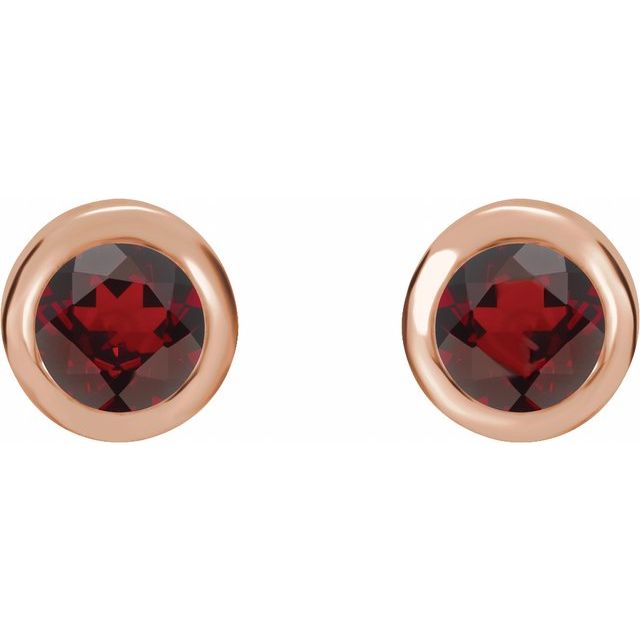 Natural Mozambique Garnet | Round | 4mm