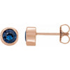Natural Blue Sapphire | Round | 4mm | Lab-Grown Blue Sapphire | Round | 4mm