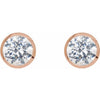 Natural Diamond | Round | 3mm :: 1/5 Ctw | Natural Diamond | Round | 3.4mm :: 1/3 Ctw | Natural Diamond | Round | 4.1mm :: 1/2 Ctw | Natural Diamond | Round | 4.4mm :: 5/8 Ctw | Natural Diamond | Round | 6.5mm :: 2 Ctw | Lab-Grown Diamond | Round | 6.5mm :: 2 Ctw
