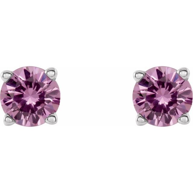 Natural Pink Sapphire | Round | 4mm | Natural Pink Sapphire | Round | 2.5mm