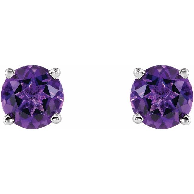 Natural Amethyst | Round | 5mm