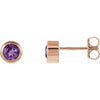Natural Amethyst | Round | 4mm