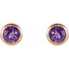 Natural Amethyst | Round | 4mm