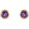 Natural Amethyst | Round | 4mm