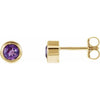 Natural Amethyst | Round | 4mm