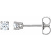 Natural Diamond | Round | 3.75mm :: 3/8 Ctw | Natural Diamond | Round | 3.2mm :: 1/4 Ctw