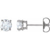 Natural White Sapphire | Round | 4mm