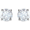 Natural White Sapphire | Round | 4mm