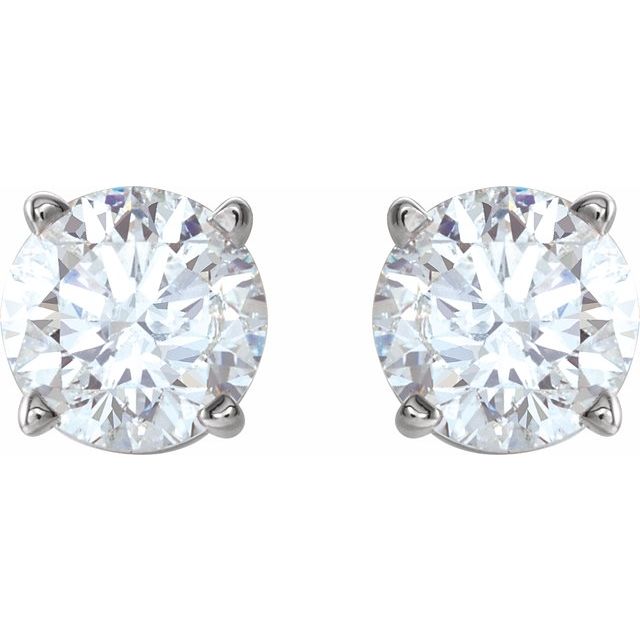 Natural White Sapphire | Round | 4mm