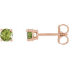 Natural Peridot | Round | 4mm