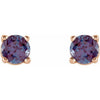 Lab-Grown Alexandrite | Round | 3mm | Natural Alexandrite | Round | 3.5mm | Lab-Grown Alexandrite | Round | 4mm