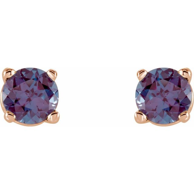 Lab-Grown Alexandrite | Round | 3mm | Natural Alexandrite | Round | 3.5mm | Lab-Grown Alexandrite | Round | 4mm