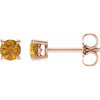 Natural Citrine | Round | 4mm