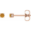 Natural Citrine | Round | 2.5mm