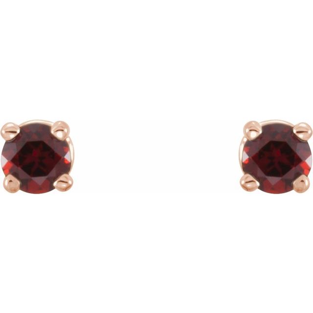 Natural Mozambique Garnet | Round | 2.5mm