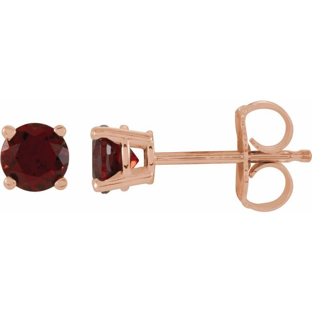 Natural Mozambique Garnet | Round | 4mm