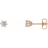 Natural Diamond | Round | 3.4mm :: 1/3 Ctw | Lab-Grown Diamond | Round | 3.4mm :: 1/4 Ctw